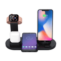 Station de Charge Rapide Multiappareils 4 en 1 – Design Moderne Blanc ou Noir - IVOIRART.COM