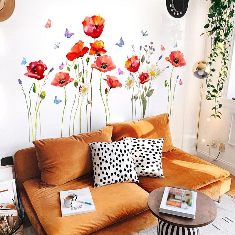 Stickers décoratifs muraux modernes et épurés pour chambre – Lot de 3 pièces - IVOIRART.COM