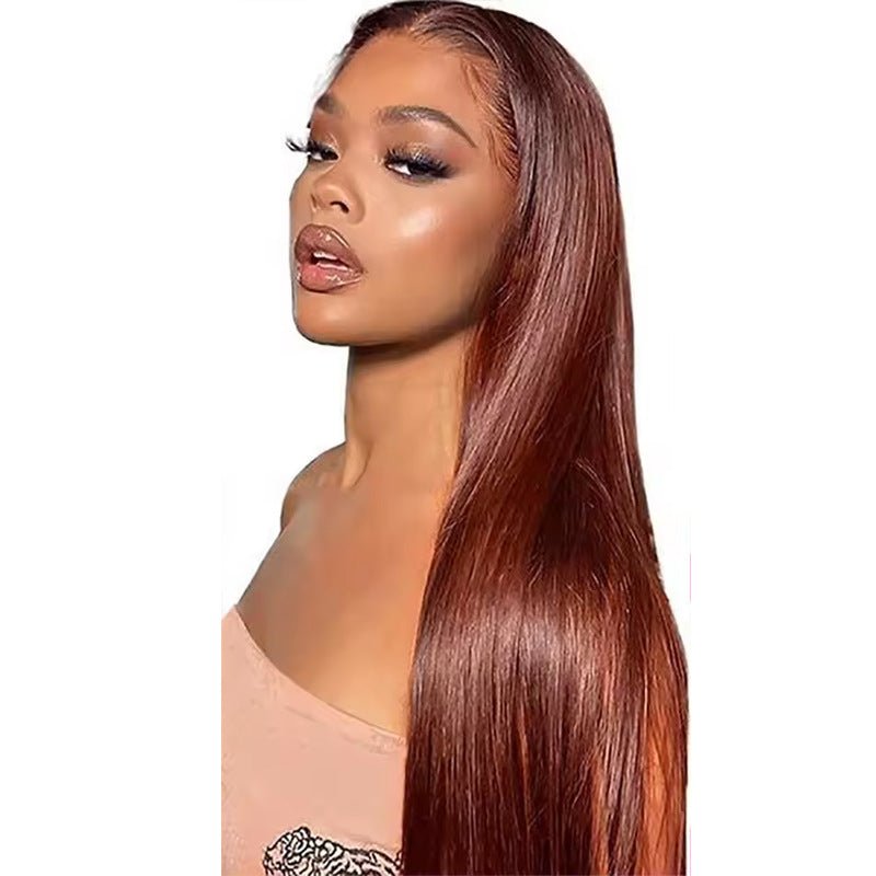 Straight13x4 Human Hair Lace Front Wig Human Hair - IVOIRART.COM