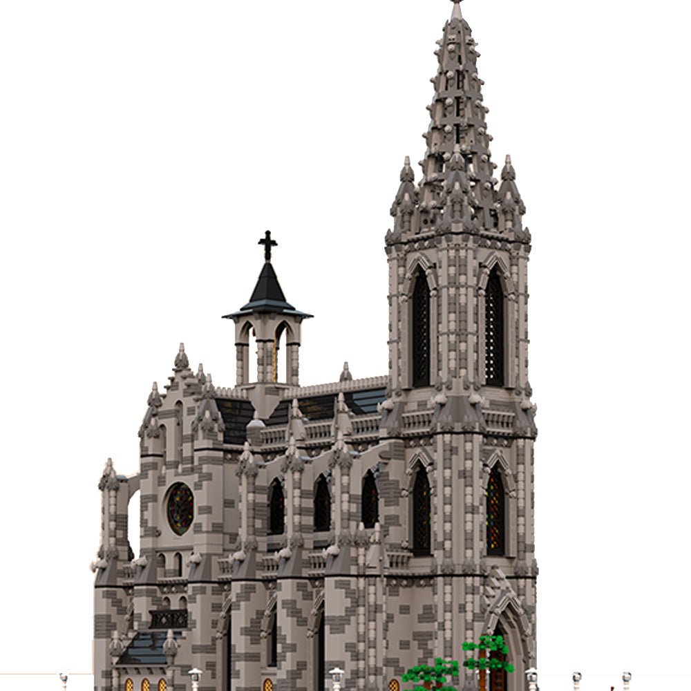 Street View Building Super Cathedral Is Compatible With Puzzle Toys - IVOIRART.COM