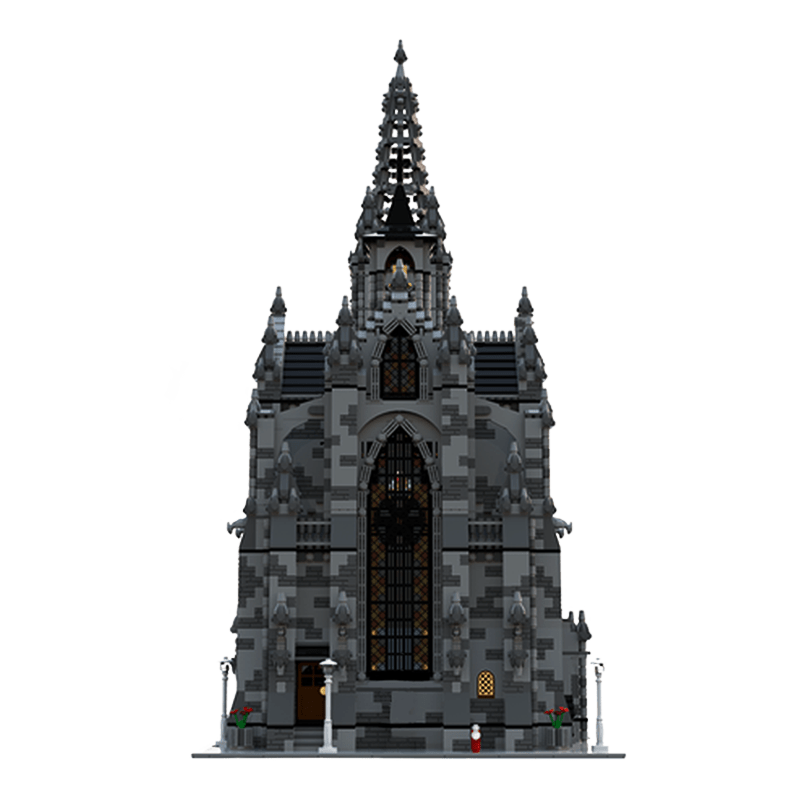 Street View Building Super Cathedral Is Compatible With Puzzle Toys - IVOIRART.COM