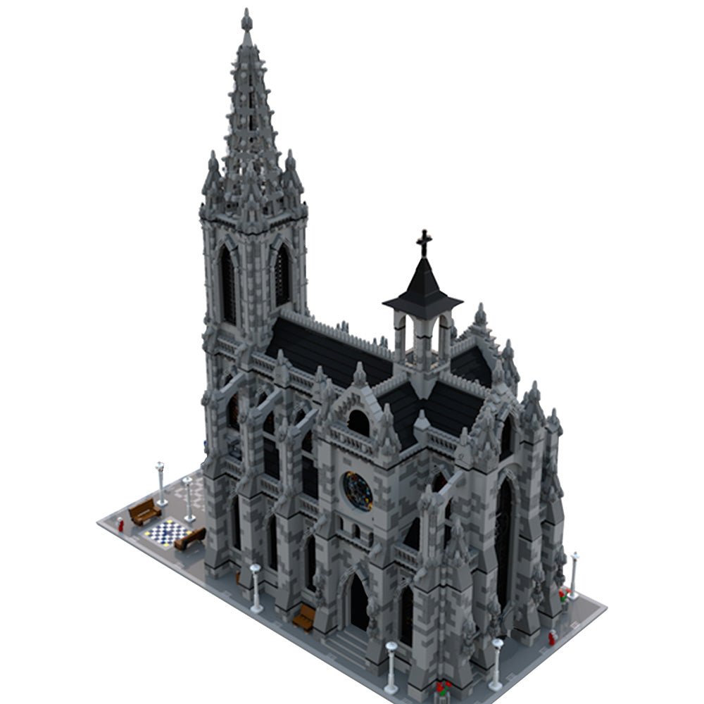 Street View Building Super Cathedral Is Compatible With Puzzle Toys - IVOIRART.COM