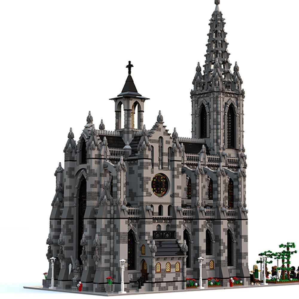 Street View Building Super Cathedral Is Compatible With Puzzle Toys - IVOIRART.COM