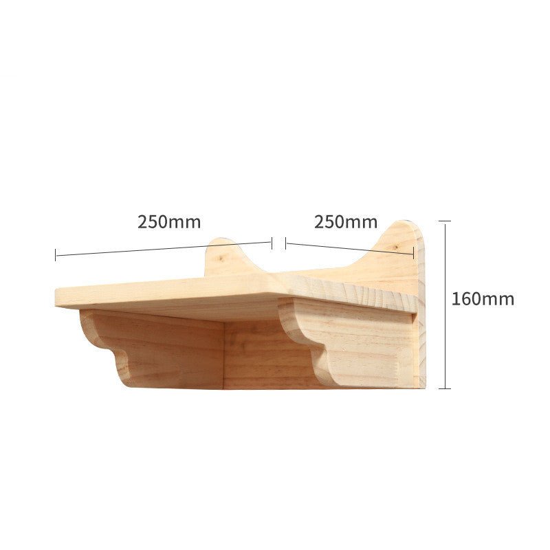 Structure d’Escalade Murale en Bois Massif pour Chat - Plateforme et Échelle Suspendues - IVOIRART.COM
