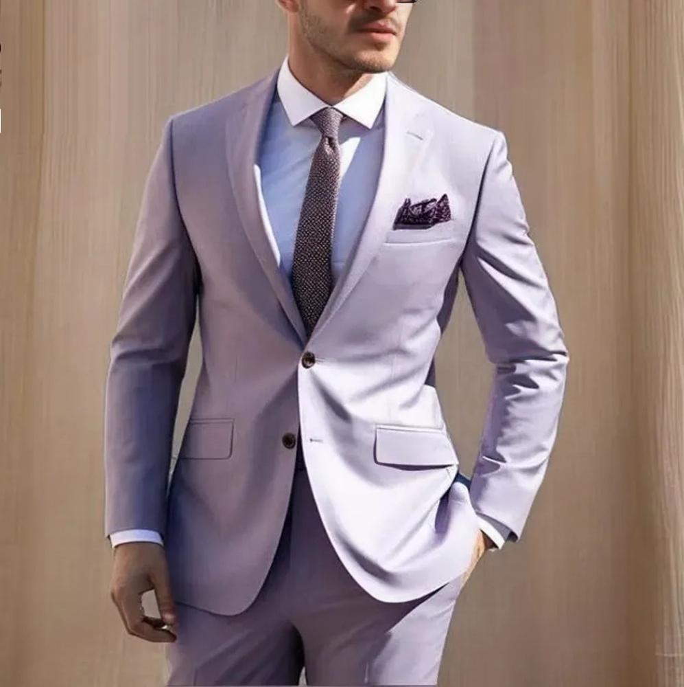 Suit Banquet Wedding Groomsman Suit Suit Two-piece Suit - IVOIRART.COM