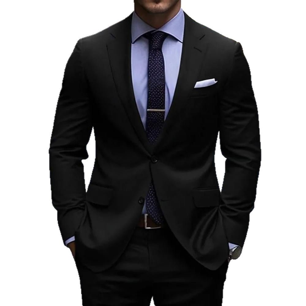 Suit Banquet Wedding Groomsman Suit Suit Two-piece Suit - IVOIRART.COM