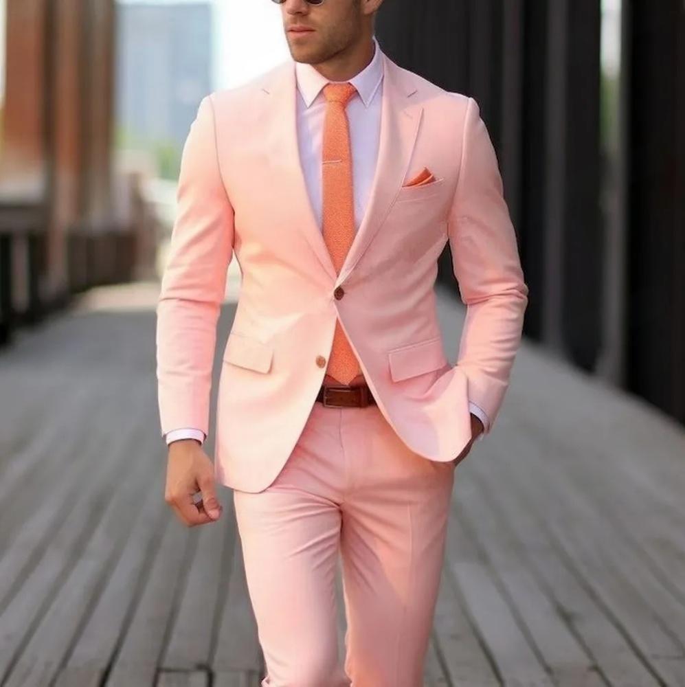 Suit Banquet Wedding Groomsman Suit Suit Two-piece Suit - IVOIRART.COM