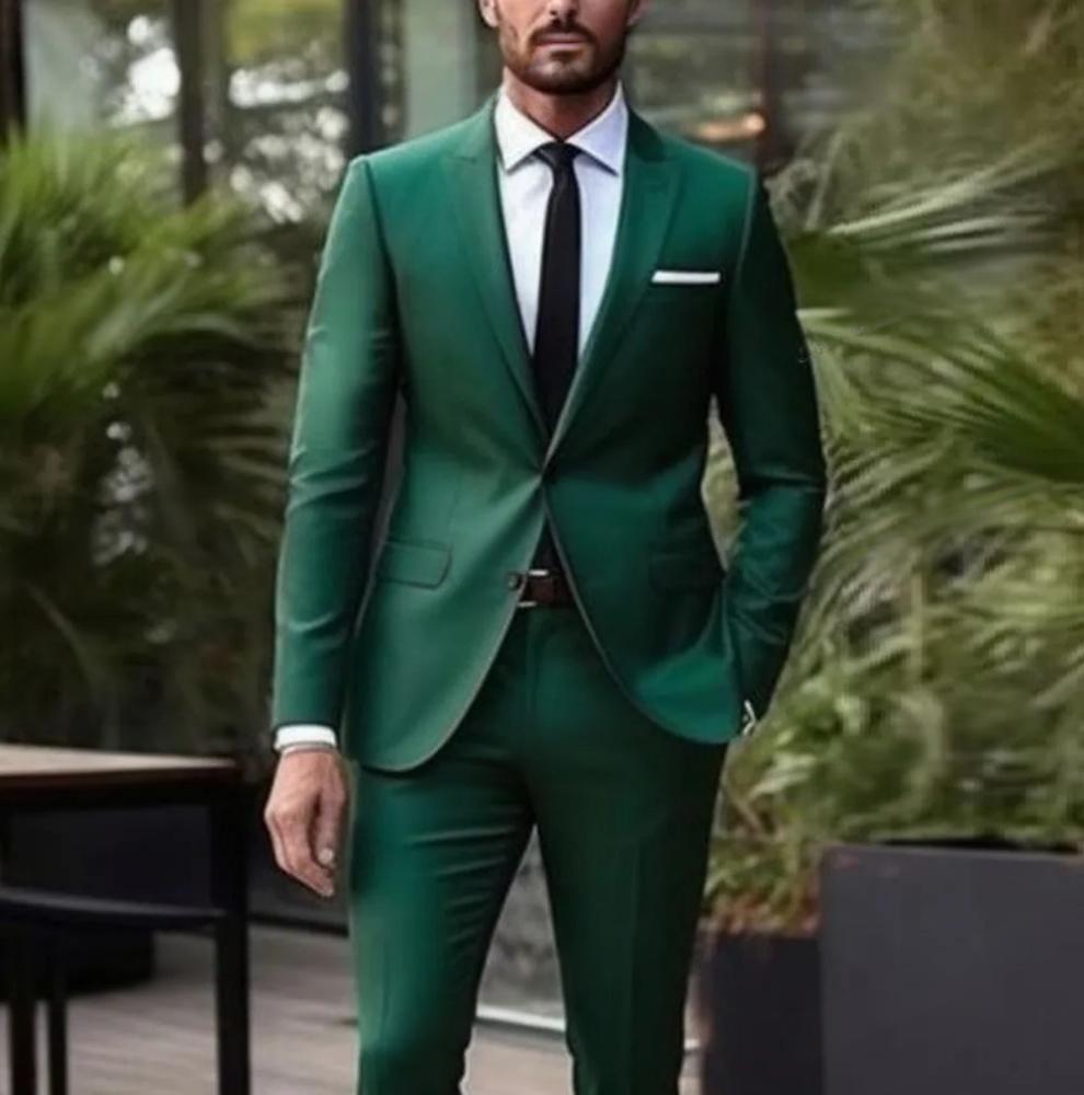 Suit Banquet Wedding Groomsman Suit Suit Two-piece Suit - IVOIRART.COM