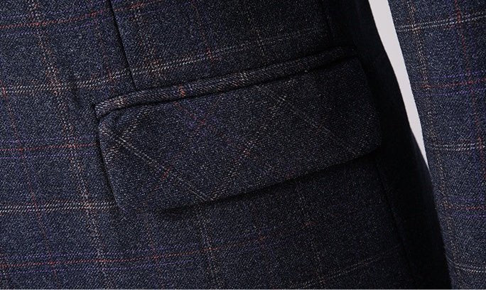 Suit Plaid Business Leisure Self-cultivation Job - IVOIRART.COM