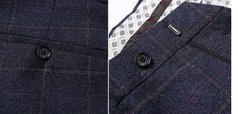 Suit Plaid Business Leisure Self-cultivation Job - IVOIRART.COM
