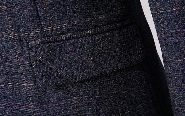 Suit Plaid Business Leisure Self-cultivation Job - IVOIRART.COM