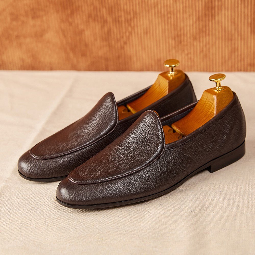 Summer Business Casual Leather Shoes - IVOIRART.COM