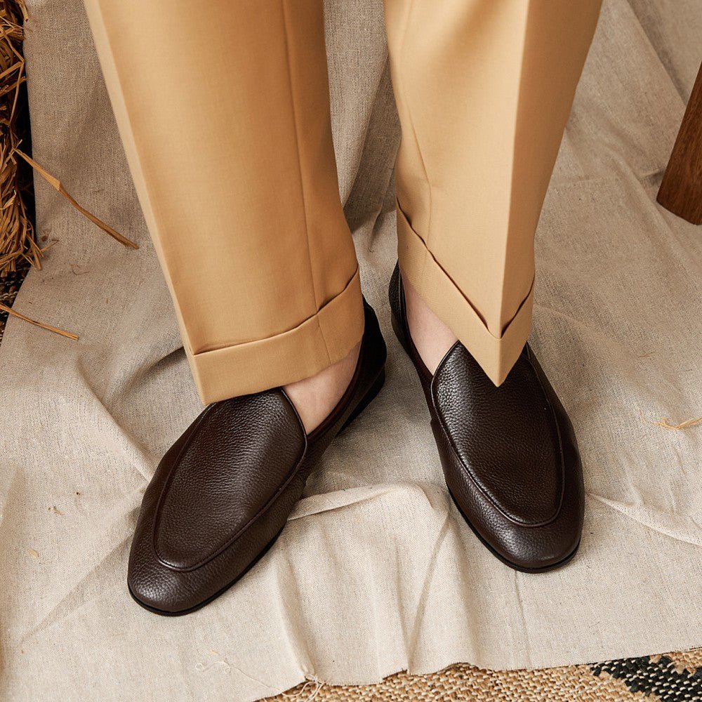 Summer Business Casual Leather Shoes - IVOIRART.COM