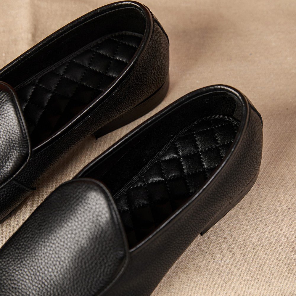 Summer Business Casual Leather Shoes - IVOIRART.COM