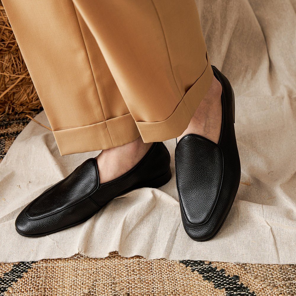 Summer Business Casual Leather Shoes - IVOIRART.COM