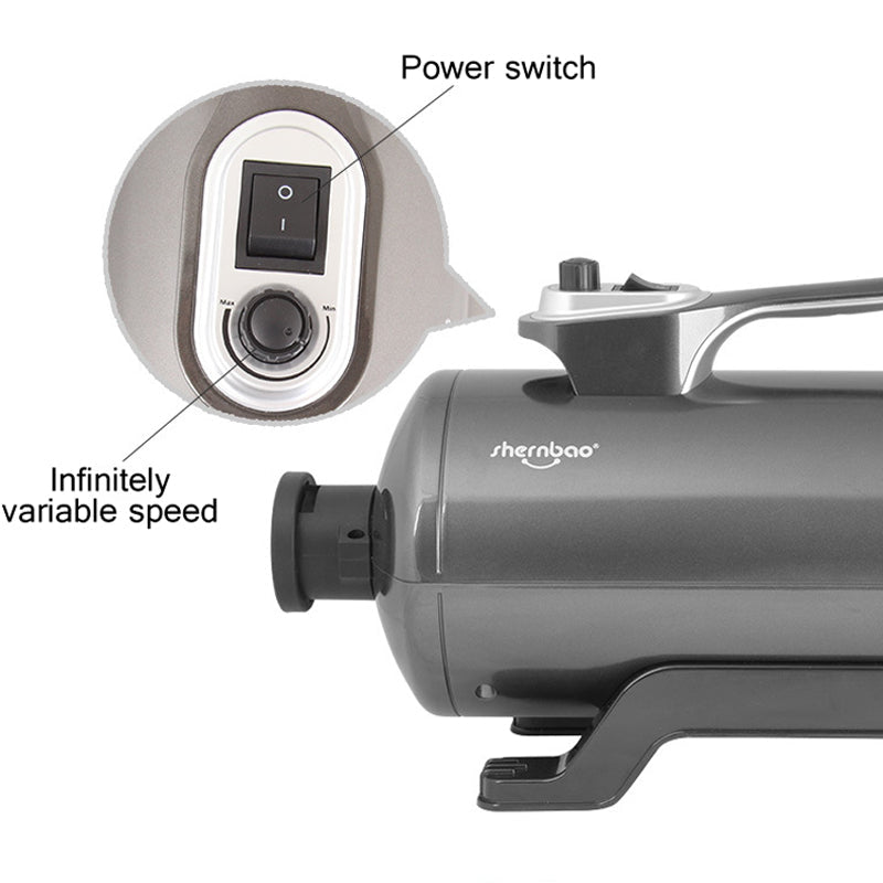 Super Hurricane Pet Shop Special Super Wind Large Dog Double Motor Water Blowing Machine - IVOIRART.COM