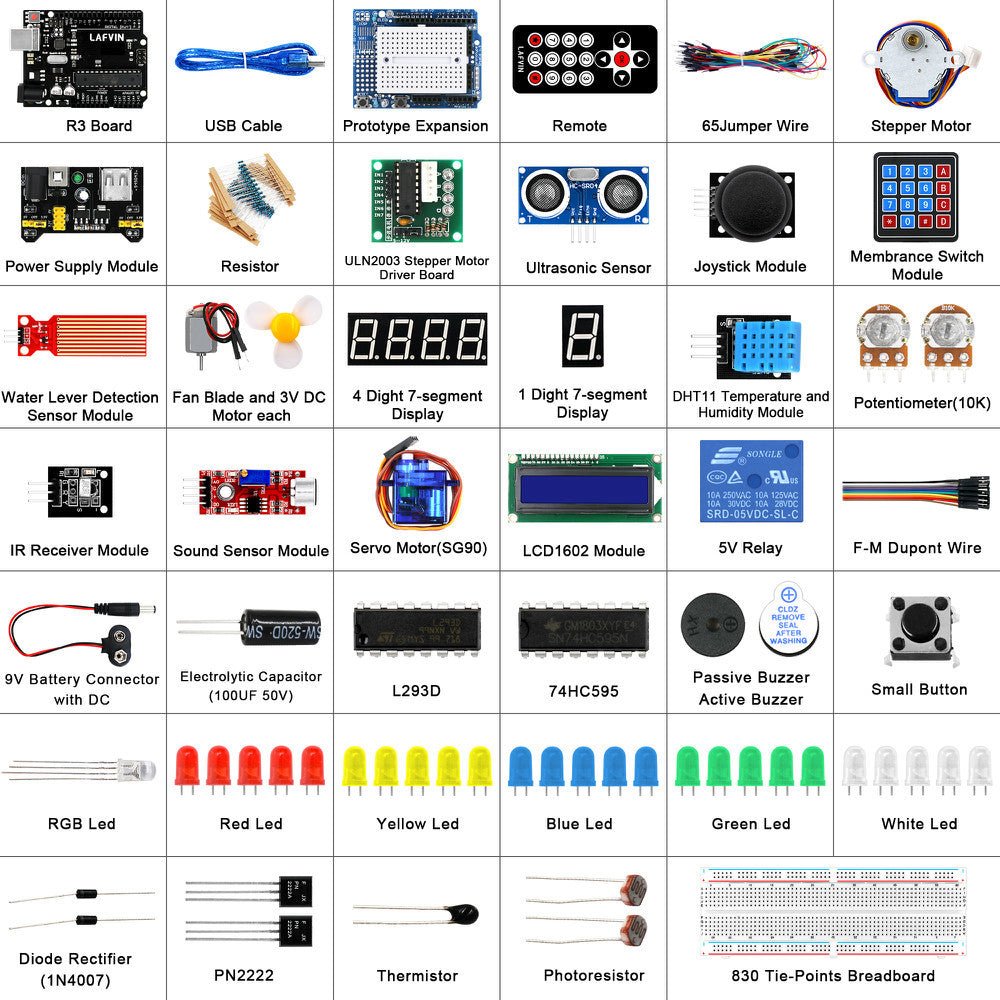 Super Starter Kit Para Arduino R3 - IVOIRART.COM