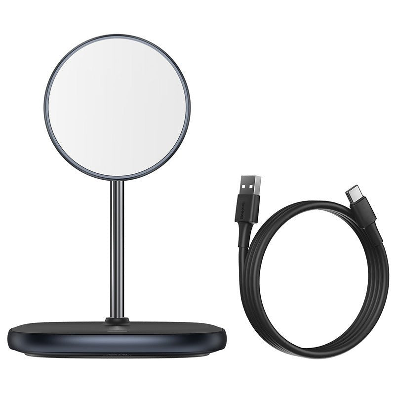 Support de bureau magnétique Swan compatible Apple avec chargeur sans fil rapide - IVOIRART.COM