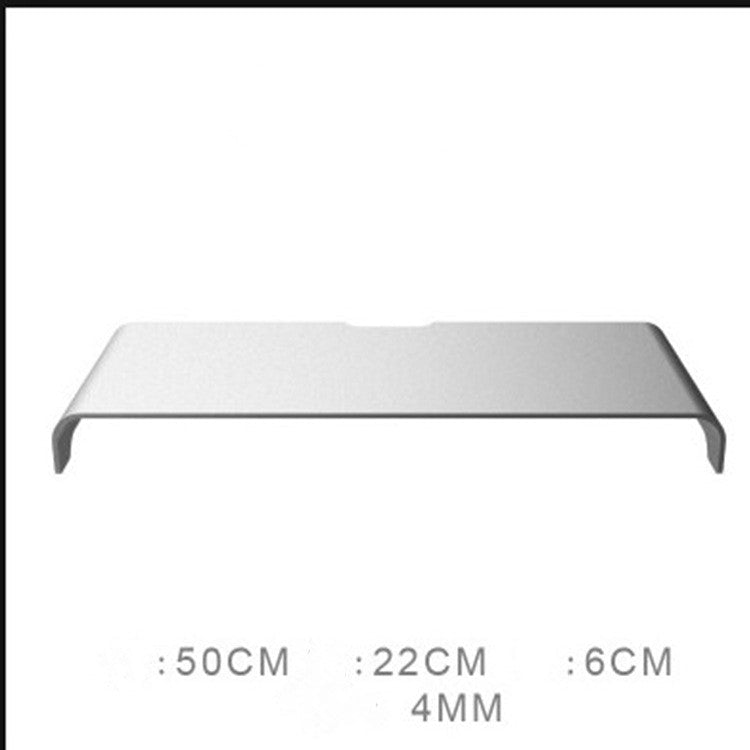 Support de bureau surélevé en alliage d'aluminium pour ordinateur portable et écran - IVOIRART.COM