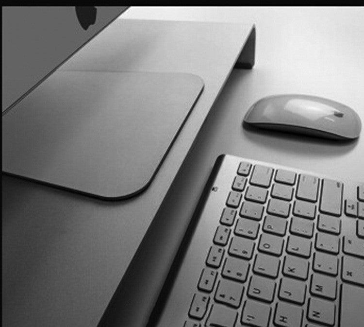 Support de bureau surélevé en alliage d'aluminium pour ordinateur portable et écran - IVOIRART.COM