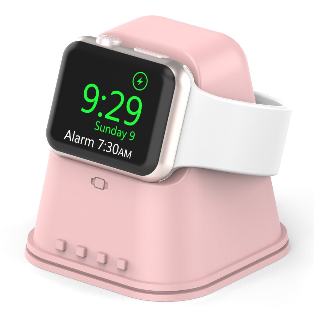 Support de Charge en Silicone Créatif et Polyvalent pour Montre Apple Watch - IVOIRART.COM