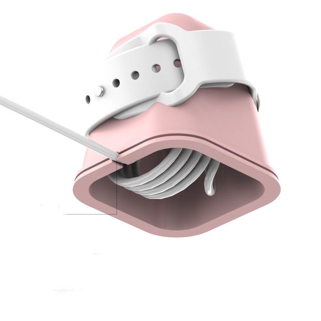 Support de Charge en Silicone Créatif et Polyvalent pour Montre Apple Watch - IVOIRART.COM