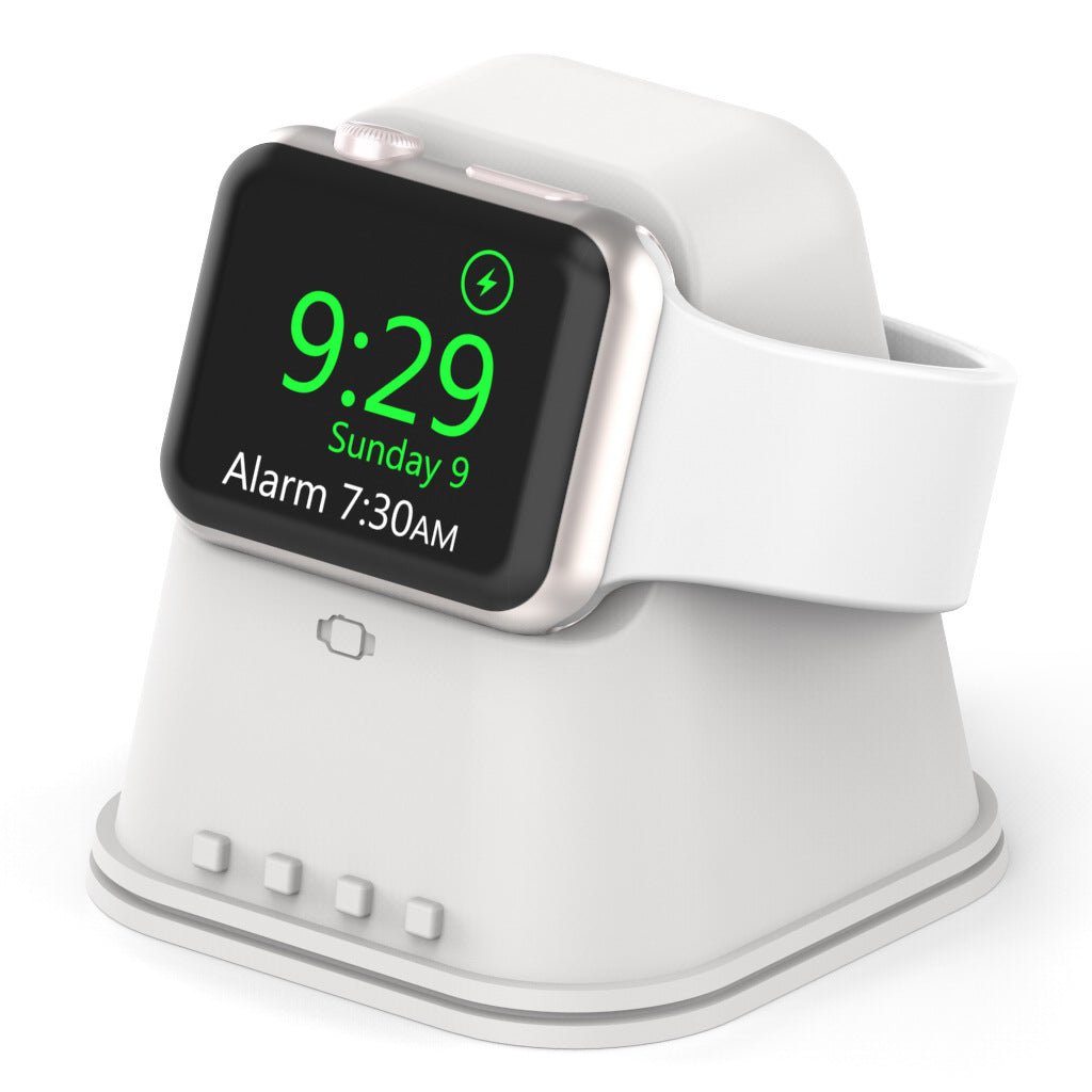 Support de Charge en Silicone Créatif et Polyvalent pour Montre Apple Watch - IVOIRART.COM