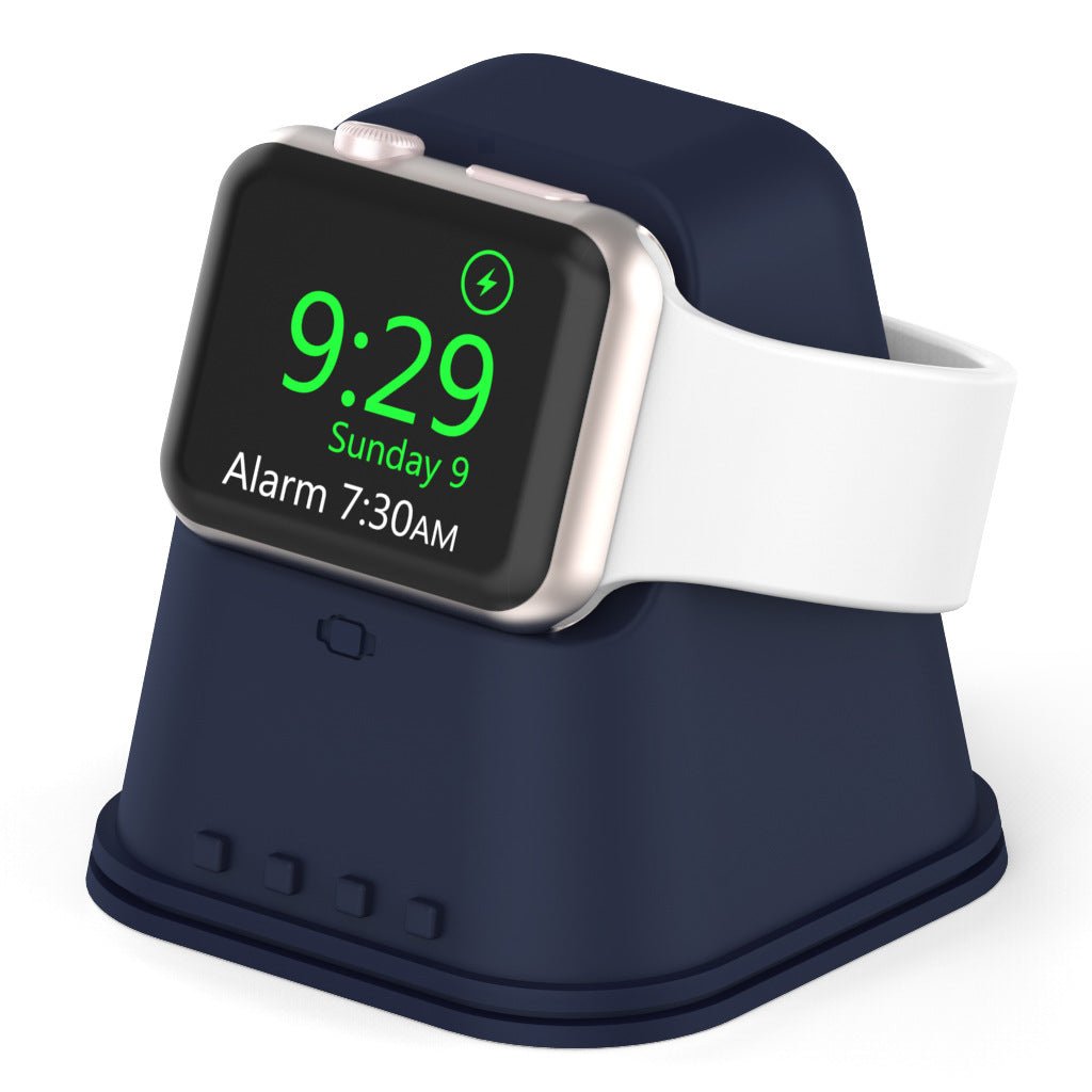 Support de Charge en Silicone Créatif et Polyvalent pour Montre Apple Watch - IVOIRART.COM
