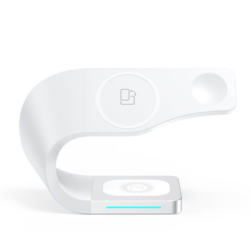 Support de Charge Multifonction Magnétique avec Recharge Sans Fil Rapide 15W - IVOIRART.COM