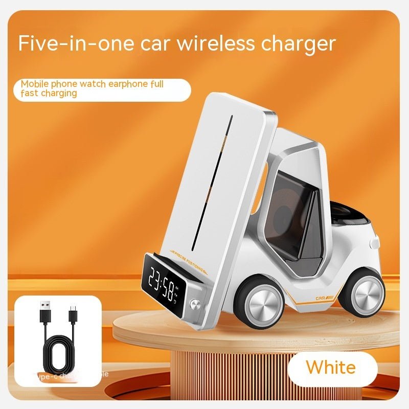 Support de charge rapide sans fil 15W trois-en-un pour appareils multiples - IVOIRART.COM