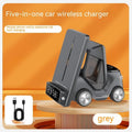 Support de charge rapide sans fil 15W trois-en-un pour appareils multiples - IVOIRART.COM