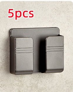 Support de Charge Téléphone Portable Sans Perçage avec Boîte de Rangement Autoadhésive - IVOIRART.COM
