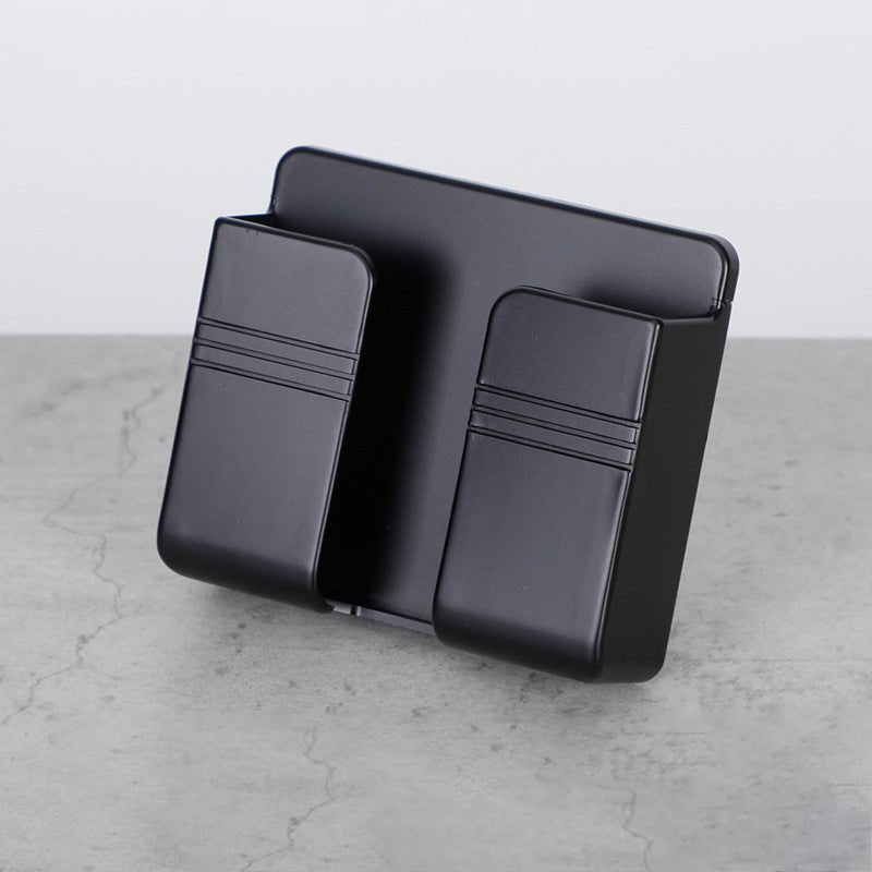 Support de Charge Téléphone Portable Sans Perçage avec Boîte de Rangement Autoadhésive - IVOIRART.COM