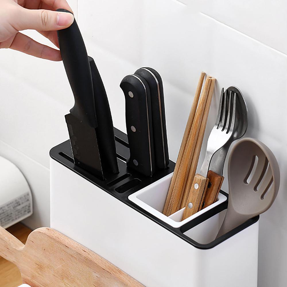 Support de Rangement en Plastique pour Couverts et Couteaux Cuisine Gain de Place - IVOIRART.COM
