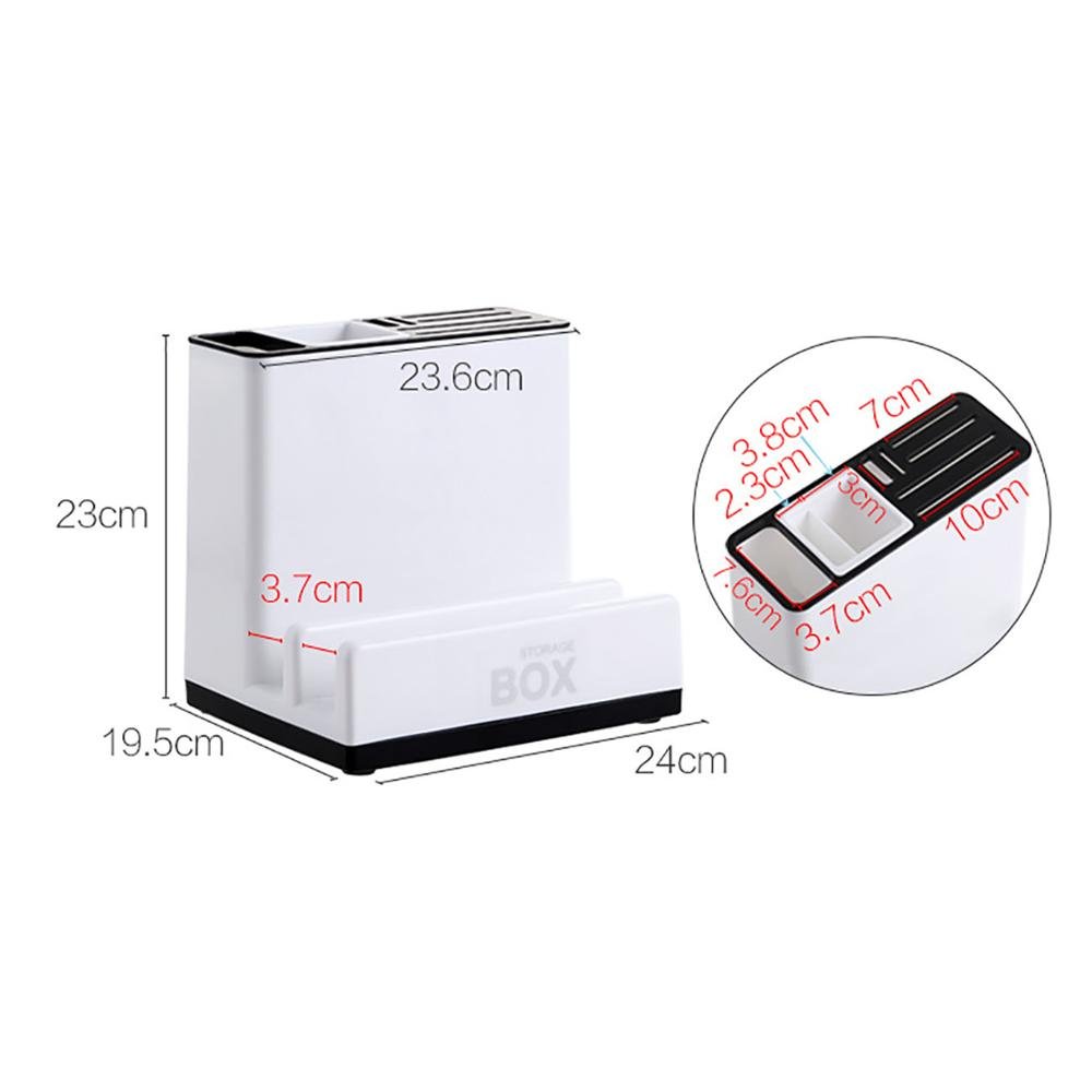 Support de Rangement en Plastique pour Couverts et Couteaux Cuisine Gain de Place - IVOIRART.COM