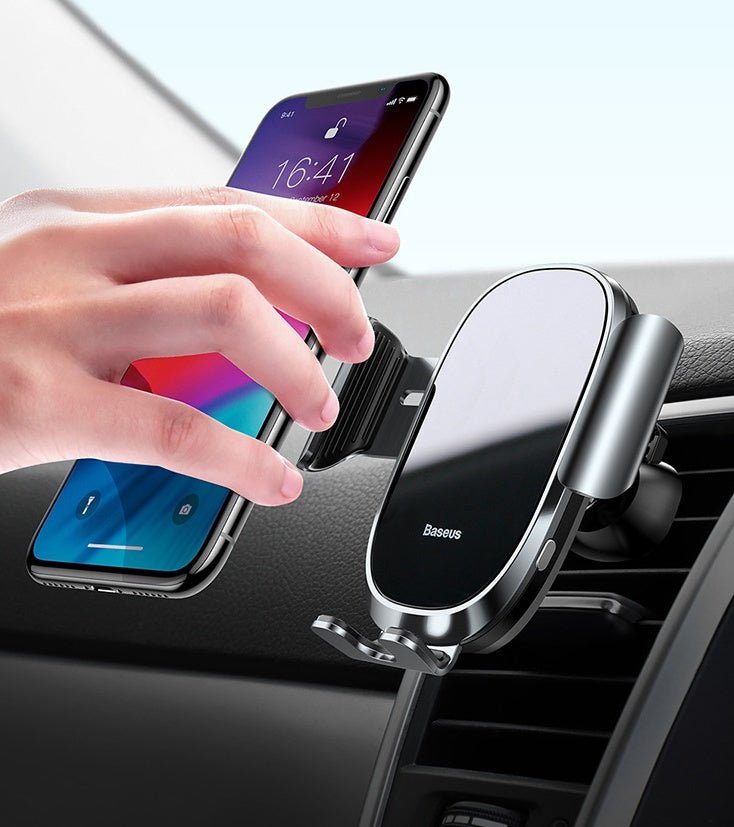 Support de Téléphone de Voiture Automatique Intelligent pour Téléphones 4-6,5 pouces - IVOIRART.COM
