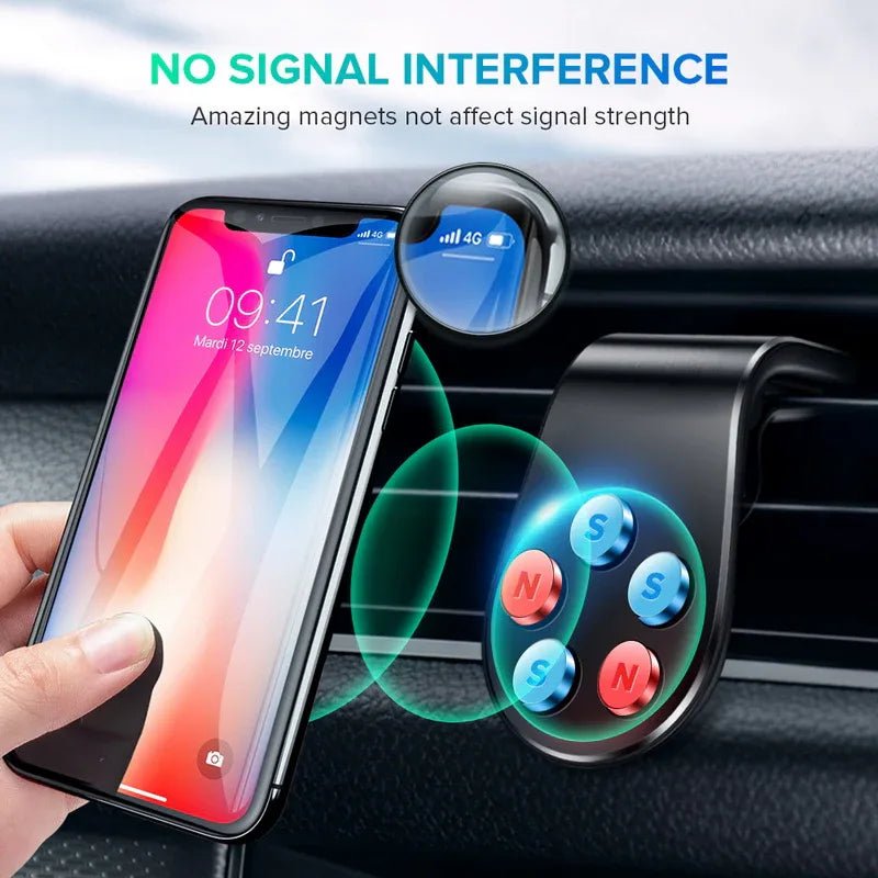 Support de téléphone pour voiture - Fixation sécurisée prise allume-cigare - IVOIRART.COM