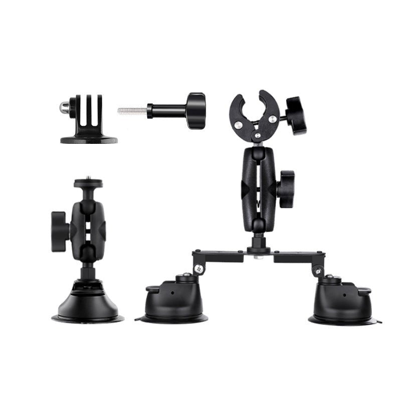 Support Fixe à Ventouse pour Toit de Voiture avec Angle de Vue Panoramique Caméra - IVOIRART.COM