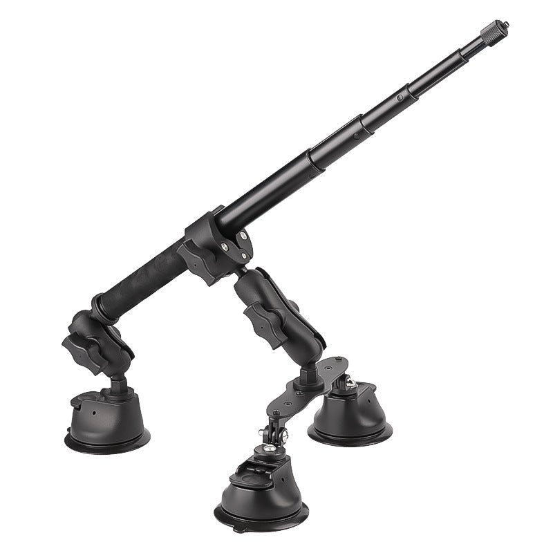 Support Fixe à Ventouse pour Toit de Voiture avec Angle de Vue Panoramique Caméra - IVOIRART.COM