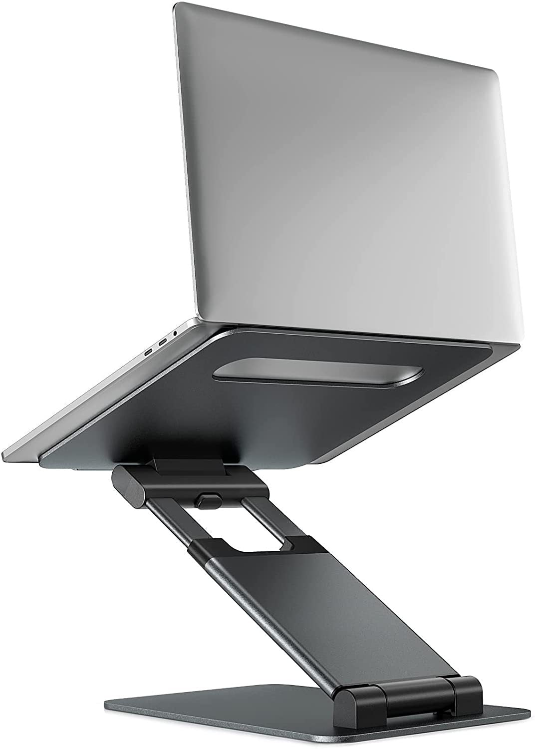 Support Ordinateur Portable en Alliage d'Aluminium, Base de Bureau Ajustable, Rotation 360° - IVOIRART.COM