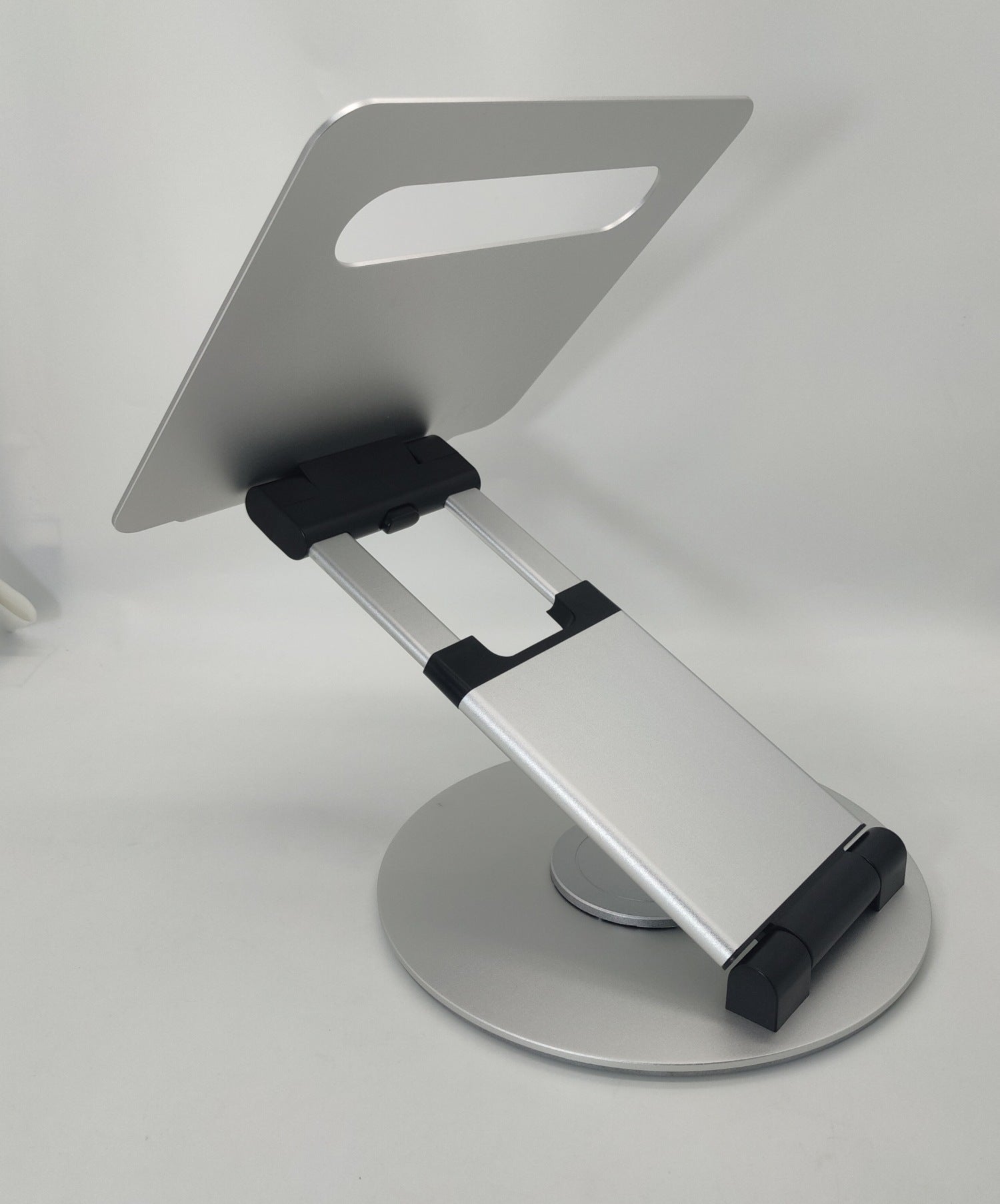 Support Ordinateur Portable en Alliage d'Aluminium, Base de Bureau Ajustable, Rotation 360° - IVOIRART.COM