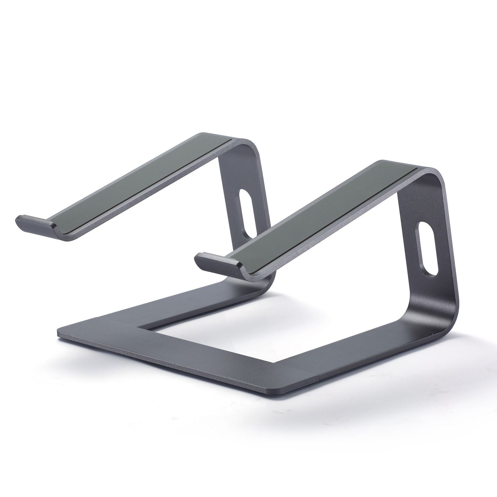 Support ordinateur portable en alliage d'aluminium élégant et robuste pour bureau - IVOIRART.COM