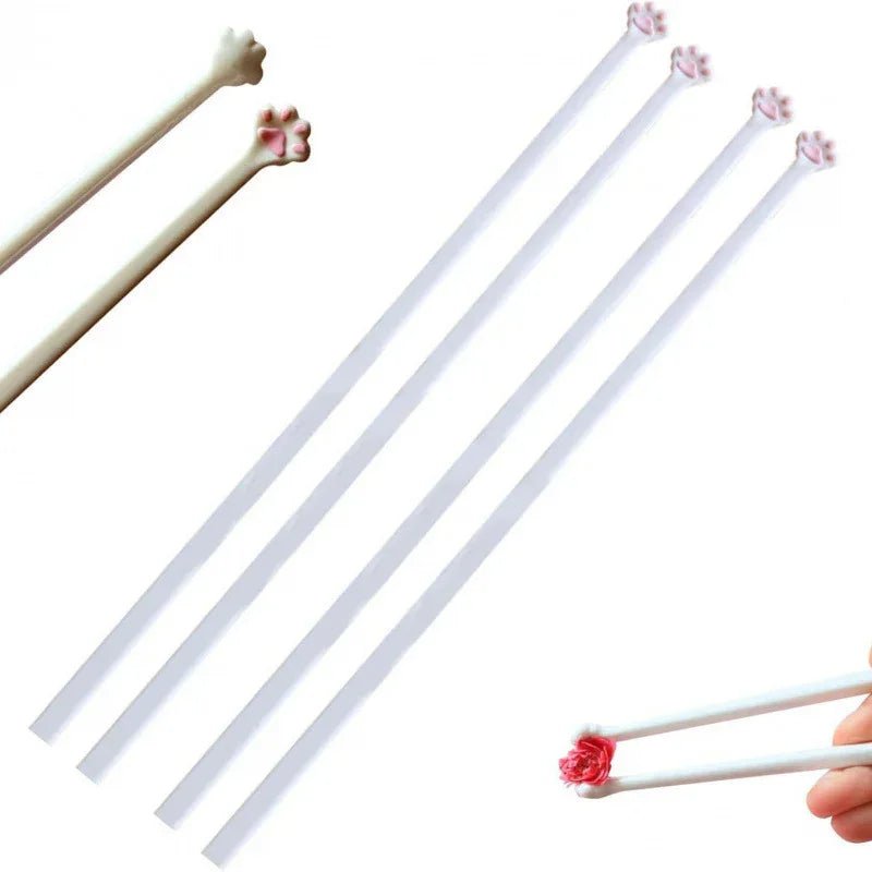 Support Portable Créatif pour Baguettes en Forme de Chat - Accessoire Original - IVOIRART.COM