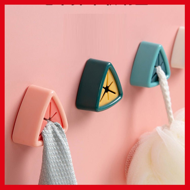 Support Porte - Serviette de Cuisine Sans Perforation avec Crochet de Rangement - IVOIRART.COM