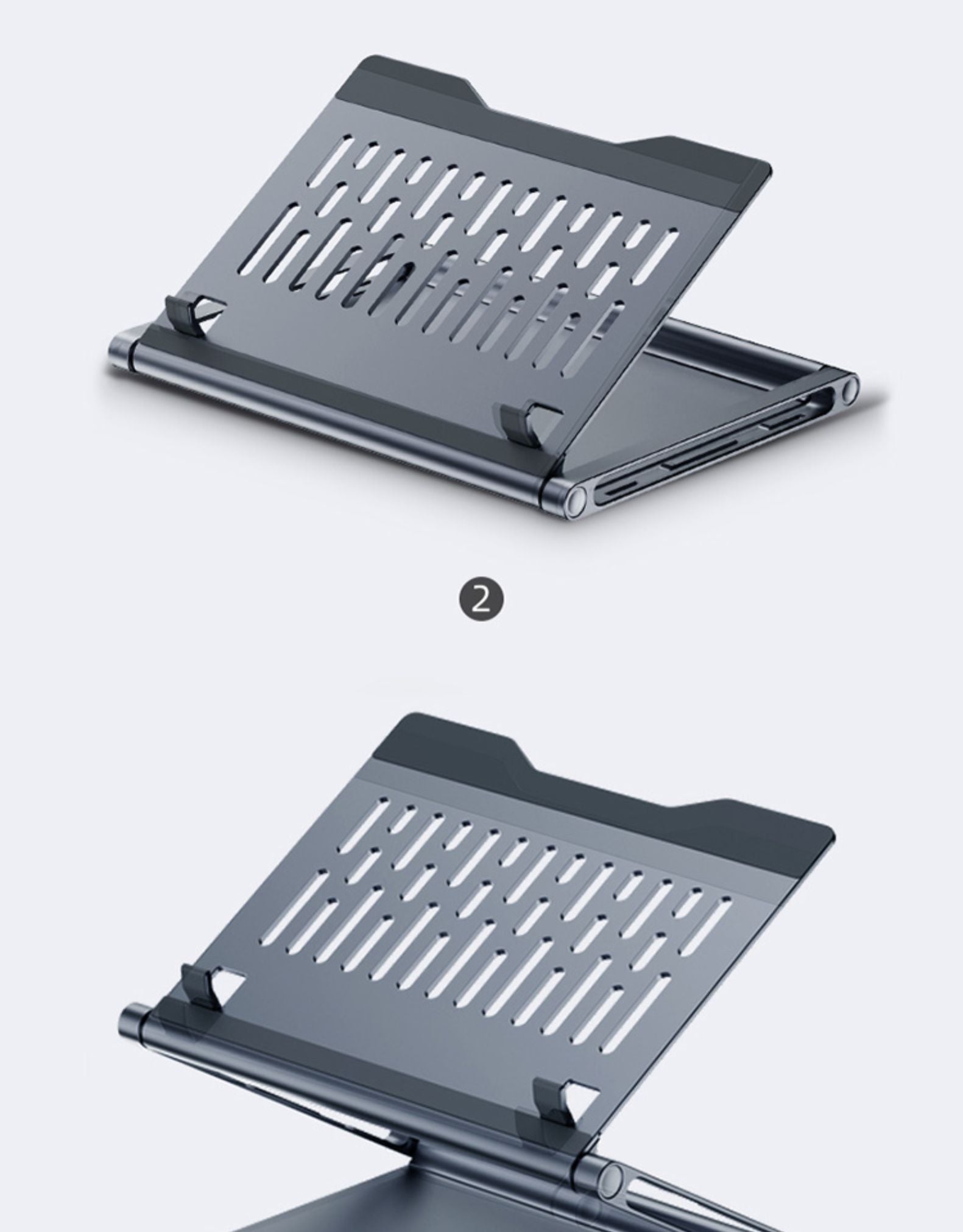 Support pour ordinateur portable avec station d'accueil 8-en-1 multifonctionnelle - IVOIRART.COM