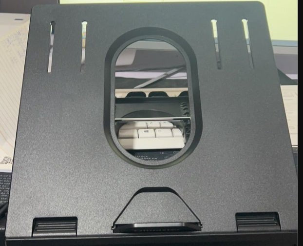 Support pour ordinateur portable multifonctionnel pliable et ajustable à levage - IVOIRART.COM