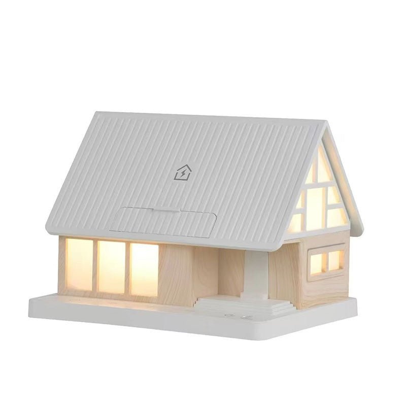 Support téléphone lampe de chevet 15W Chargeur sans fil Type-C veilleuse blancV2 - IVOIRART.COM