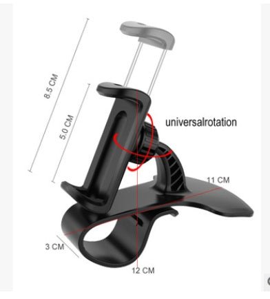 Support Universel de Téléphone pour Voiture avec Rotation à 360 Degrés - IVOIRART.COM