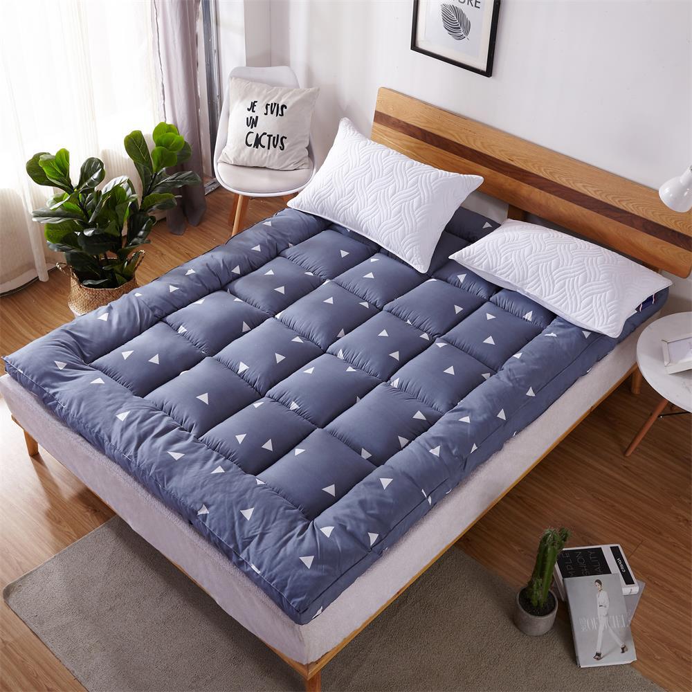 Surmatelas épais en microfibre antidérapant, protection de lit pour usage domestique - IVOIRART.COM