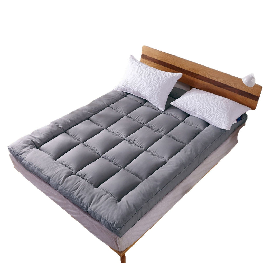 Surmatelas épais en microfibre antidérapant, protection de lit pour usage domestique - IVOIRART.COM